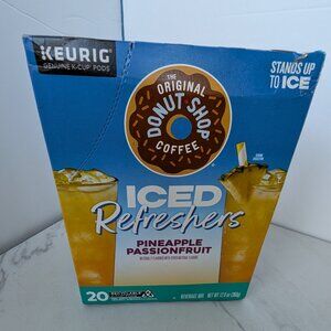 The Origina Donut Shop Coffee - Iced Refreshers - Pineapple/Passionfruit Keurig-